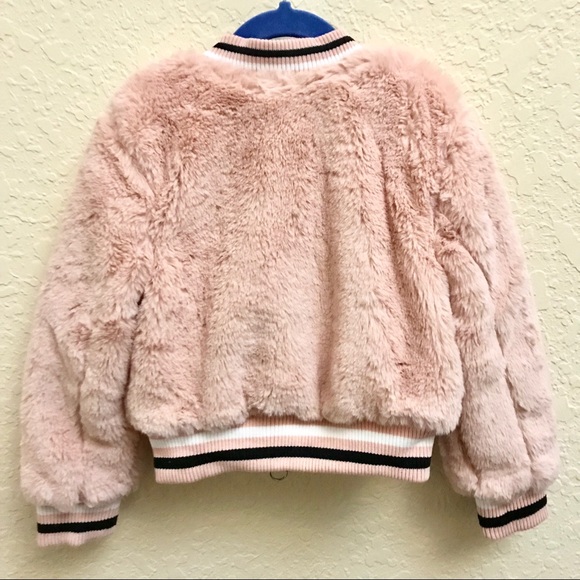 Brand New Urban Republic Faux Fur Girls Jacket - Picture 6 of 6